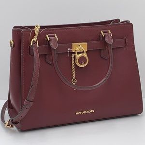 Michael Kors Hamilton Meidum Satchel Shoulder Crossbody